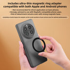Magnetic Phone Holder Carabiner Mount Bracket for  iPhone 17 16 15 Compatible with Magsafe Desktop Base Vlgo Handle Travel Stand