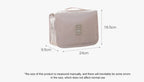 Travel Makeup Bag Waterproof Toiletries Organizer High Quality Women Neceser Bathroom Hook Wash Pouch Hook Makeup Storage Bag