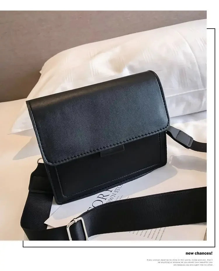 Fashion Women Crossbody Bag PU Leather Small Shoulder Messenger Handbag for Travel