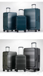 Large Capacity Travel Suitcase Rolling Luggage Suitcase Zipper Trolley Case Combination Lock Travel Suitcases with Wheels
