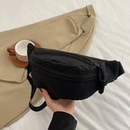 Ladies Canvas Crossbody Bag / Sling Waist Pack