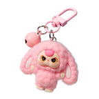 Anime Flocked Dora DIY Decorative Pendant KeyChain Backpack Decor Cute Cartoon Schoolbag Pendant Boys And Girls Gifts