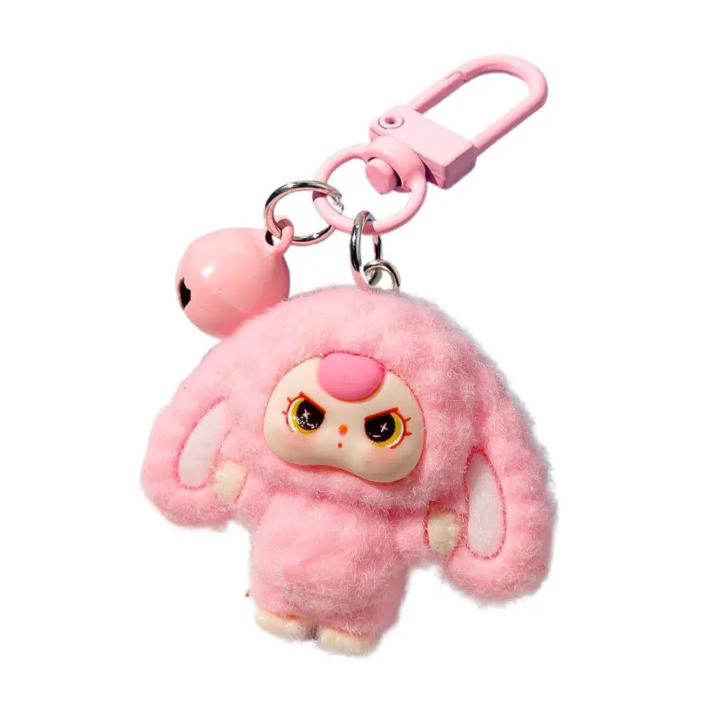 Anime Flocked Dora DIY Decorative Pendant KeyChain Backpack Decor Cute Cartoon Schoolbag Pendant Boys And Girls Gifts