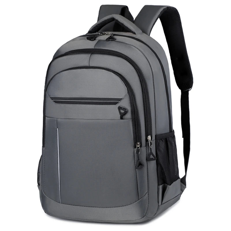 Durable Backpack | Universal Leisure Backpack | Multi-Pocket Travel Bag, Suitable for Business Travel, Short Trips - Black