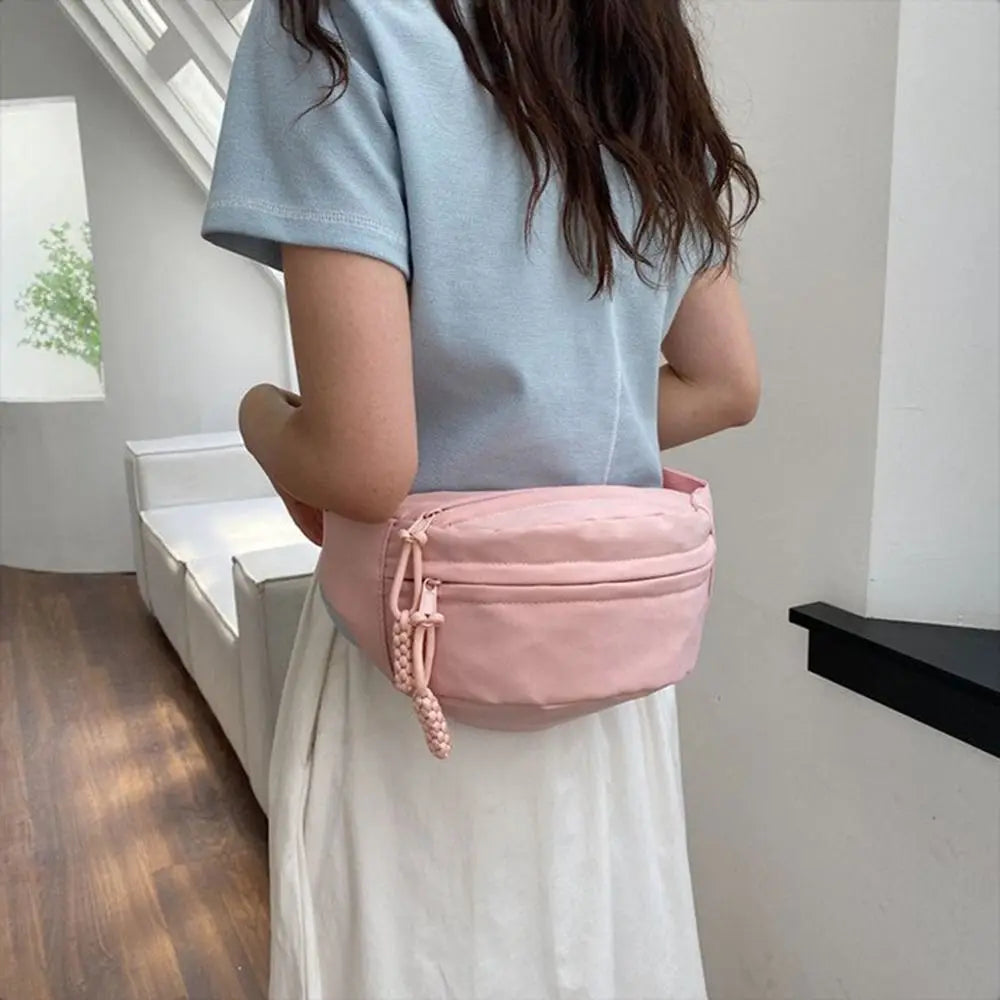 Ladies Canvas Crossbody Bag / Sling Waist Pack