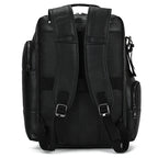 Newsbirds men's leather backpack retro luxury fashion style bagpack travel bag backpack school bag for man leather daypack men