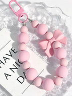 Pearl Bow Keychain (only Pink left)