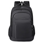 Durable Backpack | Universal Leisure Backpack | Multi-Pocket Travel Bag, Suitable for Business Travel, Short Trips - Black