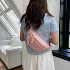 Ladies Canvas Crossbody Bag / Sling Waist Pack