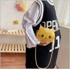 Cute Design Children's Small Cat Shoulder Bags Lovely Baby Girls Coin Purse Boys Kids Crossbody Bag Handbag Princess Accessories