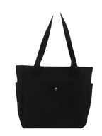 HOMEFISH Portable large-capacity canvas bag, versatile shoulder bag design, special cloth bag for students' class and daily