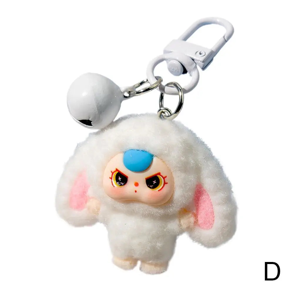Anime Flocked Dora DIY Decorative Pendant KeyChain Backpack Decor Cute Cartoon Schoolbag Pendant Boys And Girls Gifts
