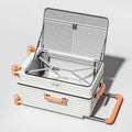 New Luggage 20 inch Carry-on Suitcase Side Opening Travel Suitcase Aluminum Frame Trolley Case 30 inch Large Capacity Luggage