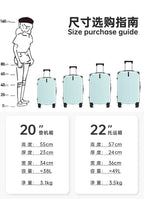 Fashion Luggage Travel Bag 20/24inch Luggage Suitcase Combination Lock Suitcase