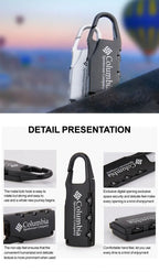 Alloy Combination Code Number Lock Padlock Luggage Lock for Zipper Bag Backpack Handbag Drawer Cabinet Luggage Lock Tools