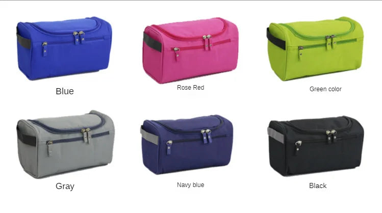 Hot Selling Women Makeup Bags Large Capacity Travel Toiletry Hanging Organizer Kit Cosmetic Bag