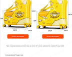 Travel kids luggage cartoon Riding trolley case children's riding suitcase can sit and ride rolling luggage gift travel bags