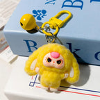 Anime Flocked Dora DIY Decorative Pendant KeyChain Backpack Decor Cute Cartoon Schoolbag Pendant Boys And Girls Gifts
