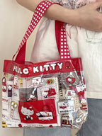 Hello Kitty Transparent PVC Handbag