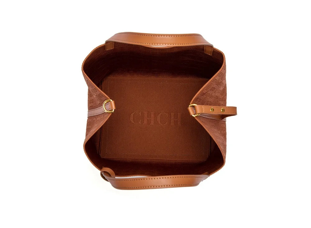 CH High Quality Craft Large Capacity Handbag Ladies Shoulder Bag Fashion Classic New Pure Color Outer Pocket Ladies Handbag