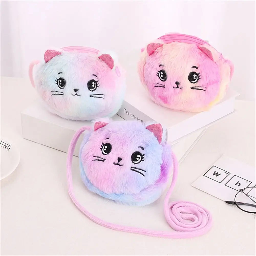 Rainbow Cat Messenger Shoulder Bag for Kids