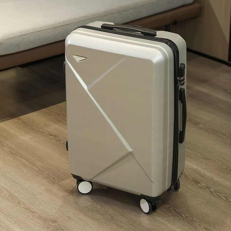Irregular Z 20/24/28 Inch Carry-on Luggage Suitcase Abs Spinning Wheels with Combination Lock Lightweight Luggage