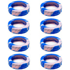 8pcs Travel Luggage Caster Shoes Silicone Suitcase Wheels Protection Cover Reduce Noise Trolley Box Casters Cover