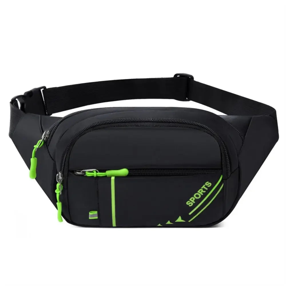 Waterproof Waist Bag Korean-style High-capacity Outdoor Sports Fanny Pouch Canvas Child Banana Bag for Girls Kids Bag
