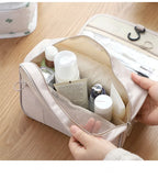 Travel Makeup Bag Waterproof Toiletries Organizer High Quality Women Neceser Bathroom Hook Wash Pouch Hook Makeup Storage Bag