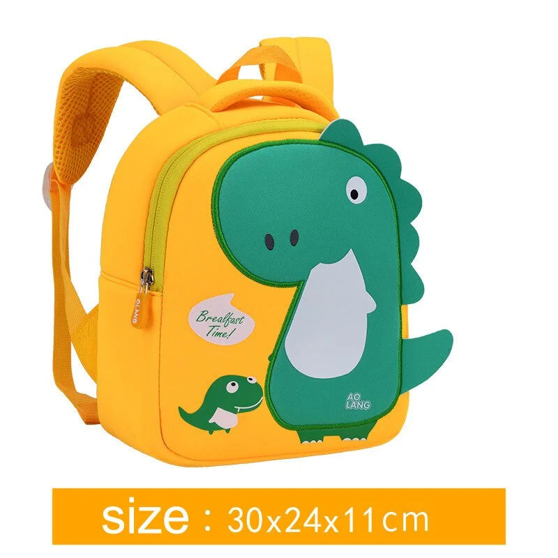 Cute Kids School Bags Kindergarten Preschool Bag Dinosaur Children Schoolbag 3-8 Years Old Cartoon Fashion Backpack for Girl Boy
