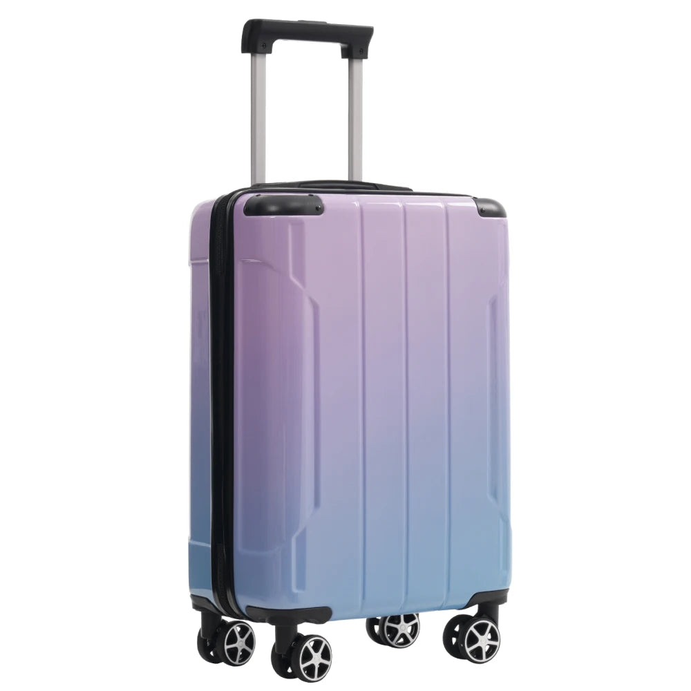Luggage Sets 2 Piece Suitcase Set with Spinner Wheels, Built-in TSA Lock, Foldable Duffel Bag for Travel Men & Women