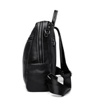 2023 Vintage Women Backpack Large Capacity School Bags Teenagers Girls School Backpack High Quality Genuine Leather Shoulder Bag