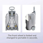 1-Piece Set of Children's Luggage That Can Be Sat on and Ridden, Trolley Case with Carry-On Suitcase, Travel Essential, Can Be Disassembled, Suitable for Children Aged 2-12