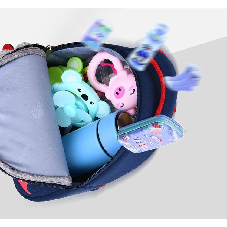 Cute Kids School Bags Kindergarten Preschool Bag Dinosaur Children Schoolbag 3-8 Years Old Cartoon Fashion Backpack for Girl Boy