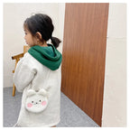 Soft Plush Bear Rabbit Cartoon Children Coin Purse Cute Animal Zipper Kid Shoulder Bag Girl Messenger Bag Mini Handbag Purse