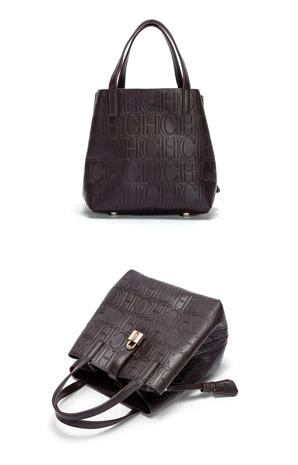 Classic Simple Solid Color Women's New 2024 Large Capacity Handbag Letter Element Women's Handbag