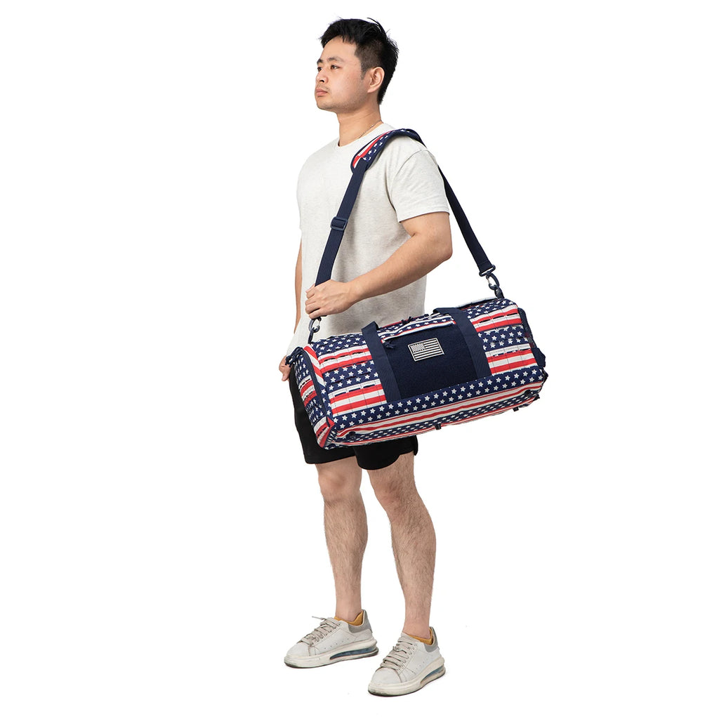 40L Tactical Travel Bag For Men Fitness Duffel Bag Basketball Weekender Bag carry on luggage Outdoor camping equipment