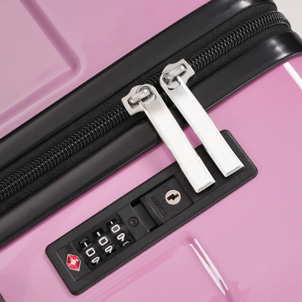 Luggage Sets 2 Piece Suitcase Set with Spinner Wheels, Built-in TSA Lock, Foldable Duffel Bag for Travel Men & Women
