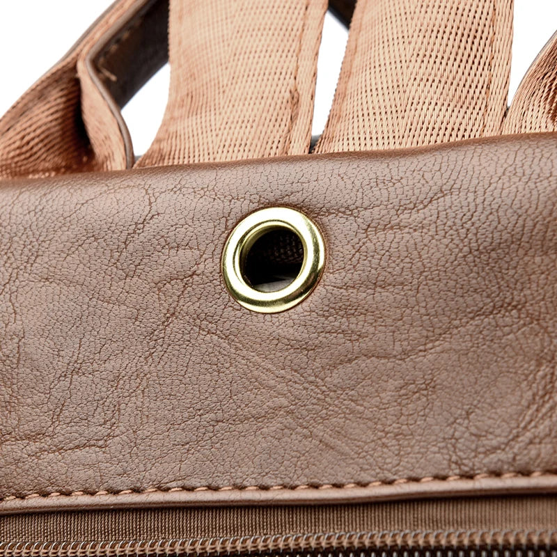 Luxury Women Genuine Leather Backpack Casual Ladies Shoulder Bag Fashion Large Capacity Travel Female Quality Cowhide Knapsack