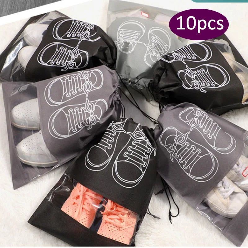 Non-Woven Shoe Storage Bags (10PCS)