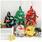 Cute Children Bag Cartoon Dinosaur Kids School Bags Kindergarten Preschool Outdoor Travel Backpack for Boys Girls Anti-lost