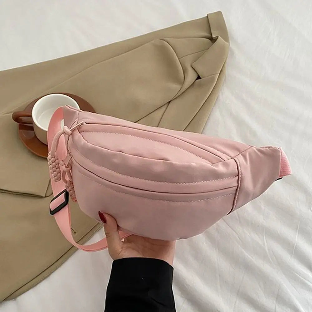 Ladies Canvas Crossbody Bag / Sling Waist Pack