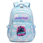 6-12 Kids Backpack Rumini Miraa Zoeyy HUNTR/rX 2026 Print Cartoon School Bag Large Capacity Student Travel Backpacks