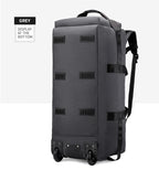 Travel Bag, Large Capacity Handbag, Portable Outdoor Carry-On Luggage, Wheeled Travel Bag, Convenient and Practical Unisex Travel Bag