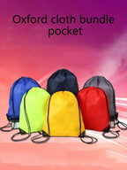 1PC Stylish And Durable Gym Storage Backpack With Nylon Oxford Pocket Bag And Tote Double Shoulder Organizer Bag