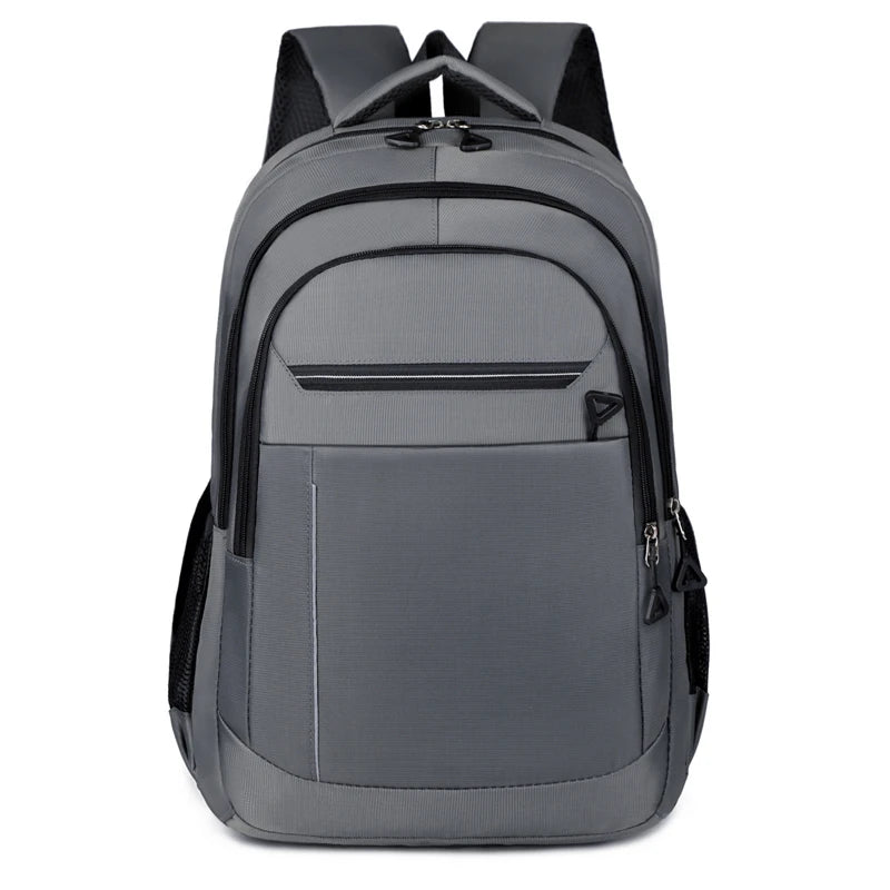 Durable Backpack | Universal Leisure Backpack | Multi-Pocket Travel Bag, Suitable for Business Travel, Short Trips - Black
