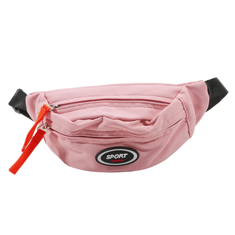 Kids Waist Bag Small Fanny Pack For Little Boy Girls Fashion Lightweight Chest Bag For Children Outdoor Sport Running Camping