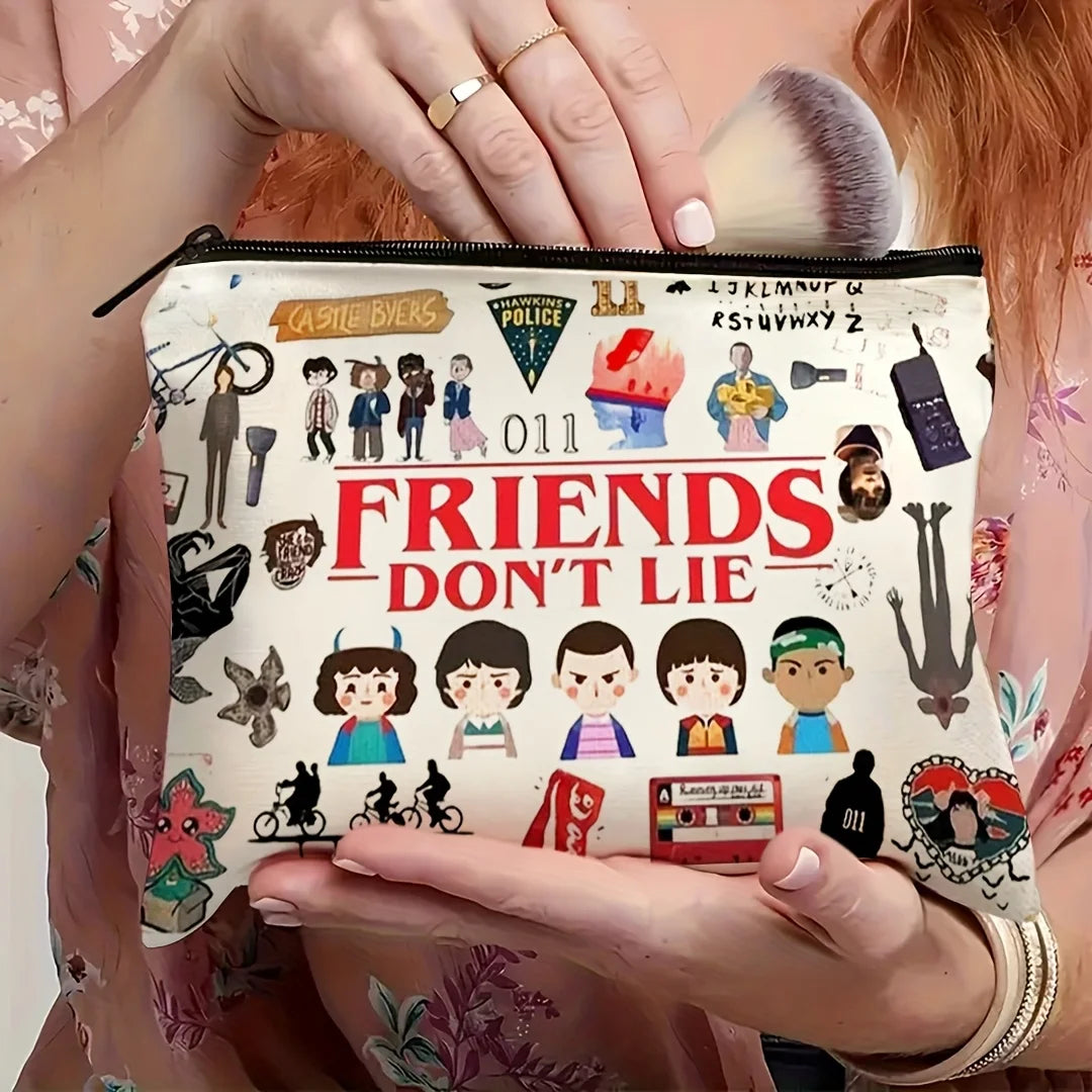 Cute Print Zipper Bag for Women