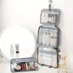 Women's travel toiletries for men-Portable hanging storage bag cosmetic bag suitable for cosmetic travel accessories essentials
