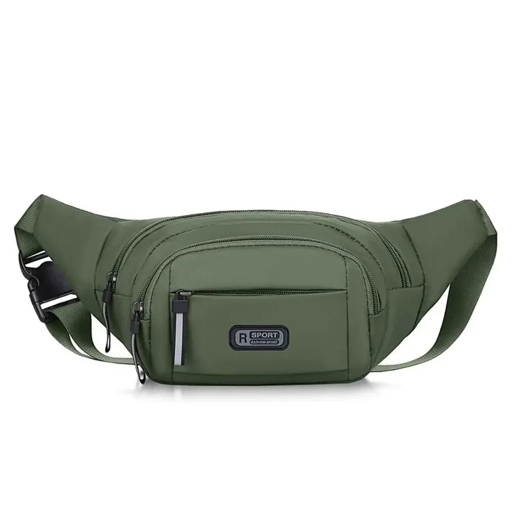 Waterproof Waist Bag Korean-style High-capacity Outdoor Sports Fanny Pouch Canvas Child Banana Bag for Girls Kids Bag